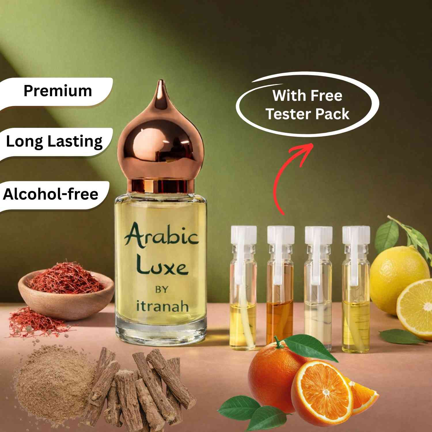 Itranah Arabic Luxe Luxury Attar Perfume