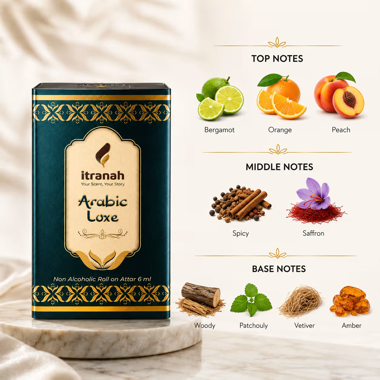 Itranah Arabic Luxe Attar