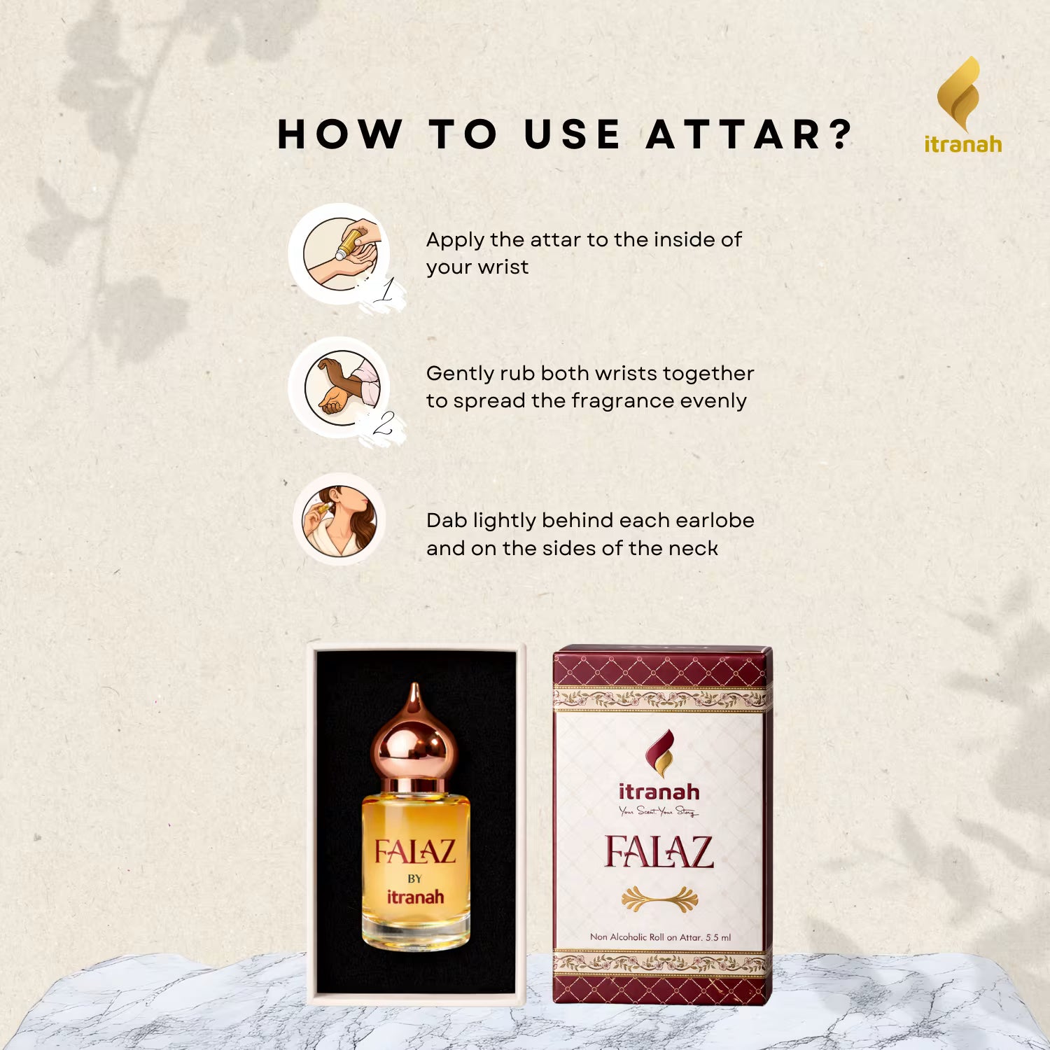 Itranah Falaz Luxury Attar Perfume