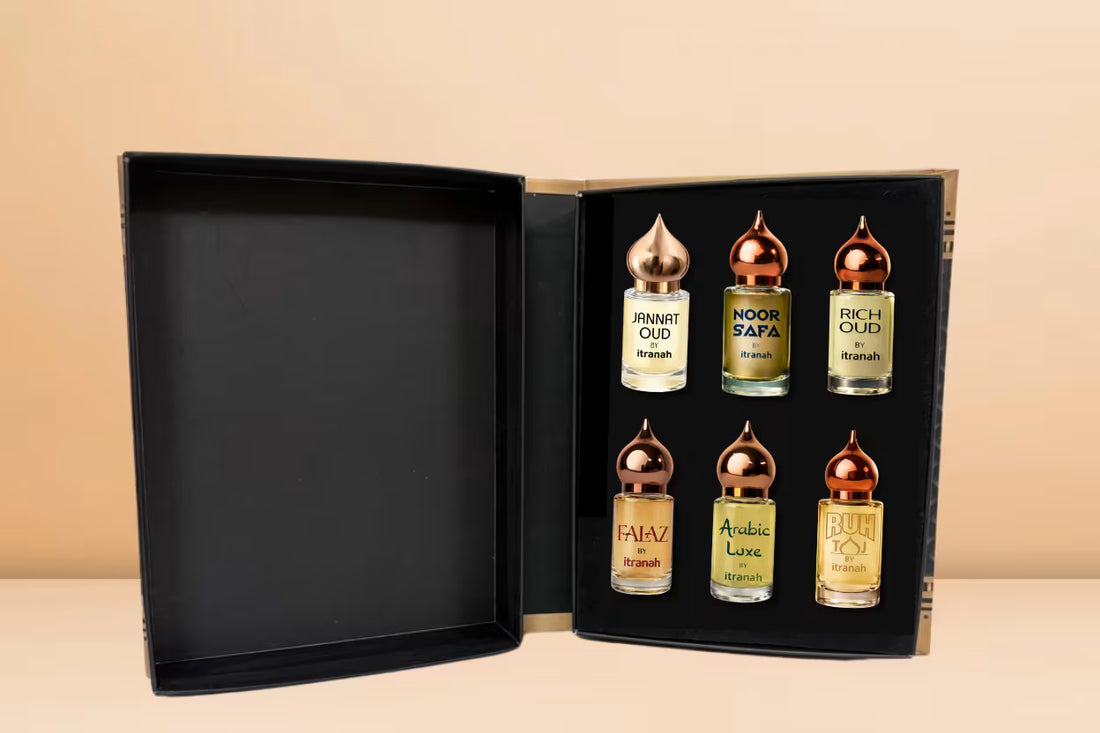 ITRANAH Gift Box – Set of 6 Luxury Fragrance Oil