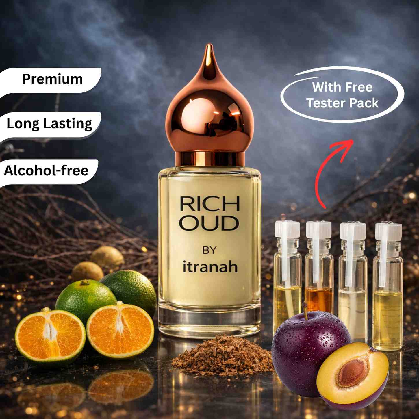 Itranah Rich Oud Premium Attar Perfume