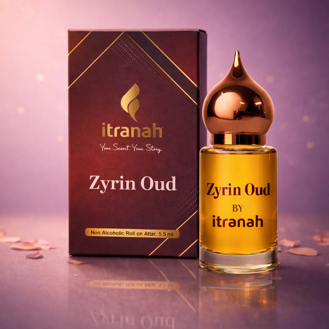 Itranah Zyrin Oud Luxury Attar Perfume