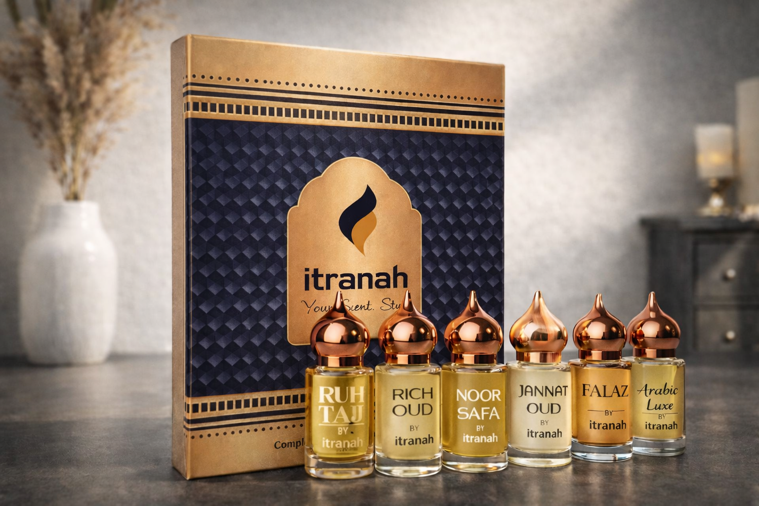 ITRANAH Gift Box – Set of 6 Luxury Fragrance Oil